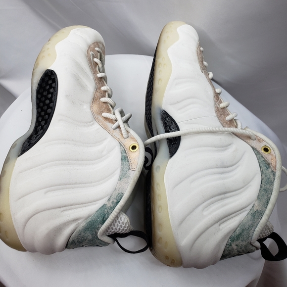 AUTHENTIC NIKE AIR ONE FOAMPOSITE SUMMIT WHITE MARBLE SIZE 9 AA3983-101 - Picture 6 of 9